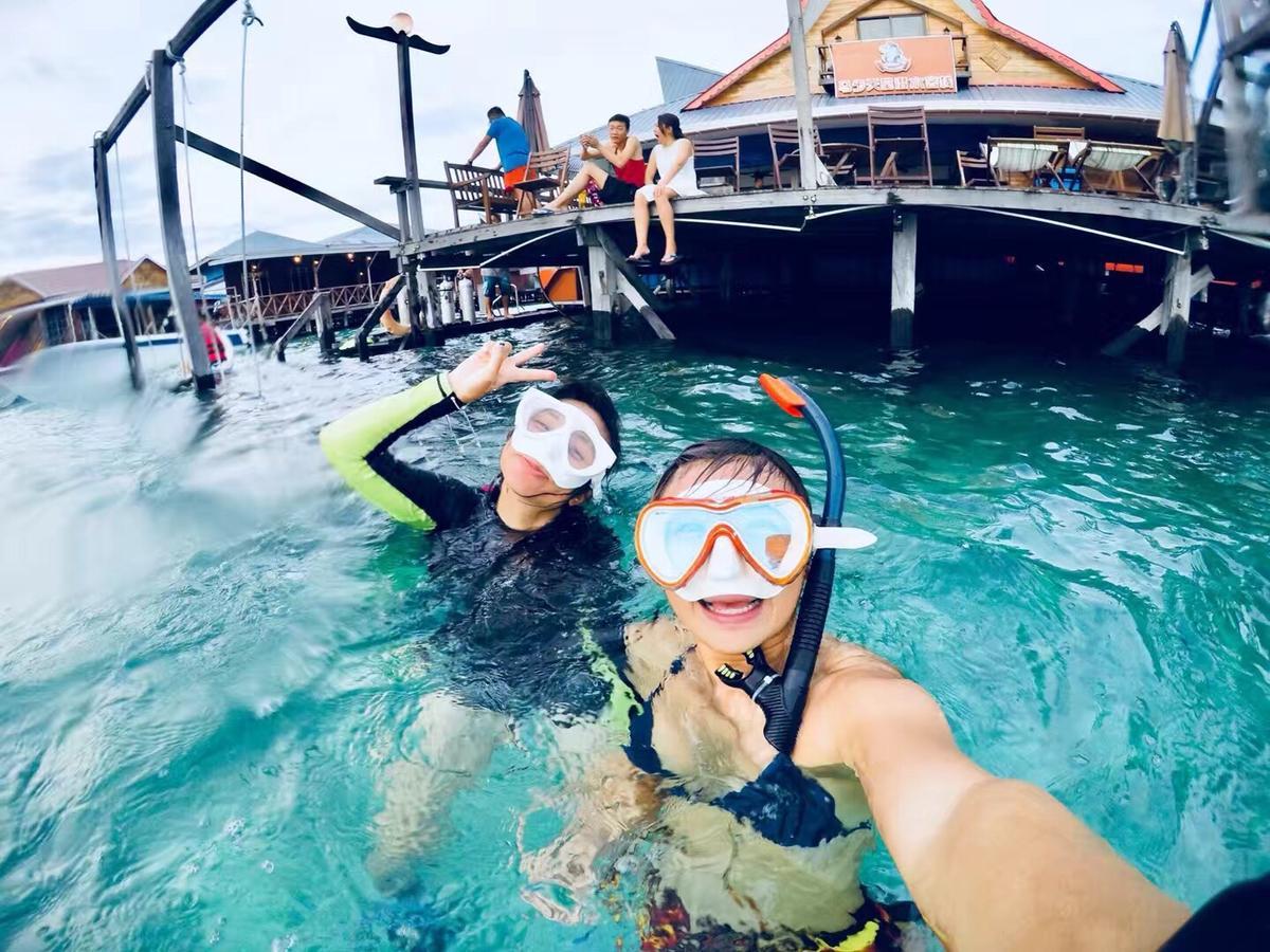 Mabul Paradise Lodge Mabul Island Eksteriør billede